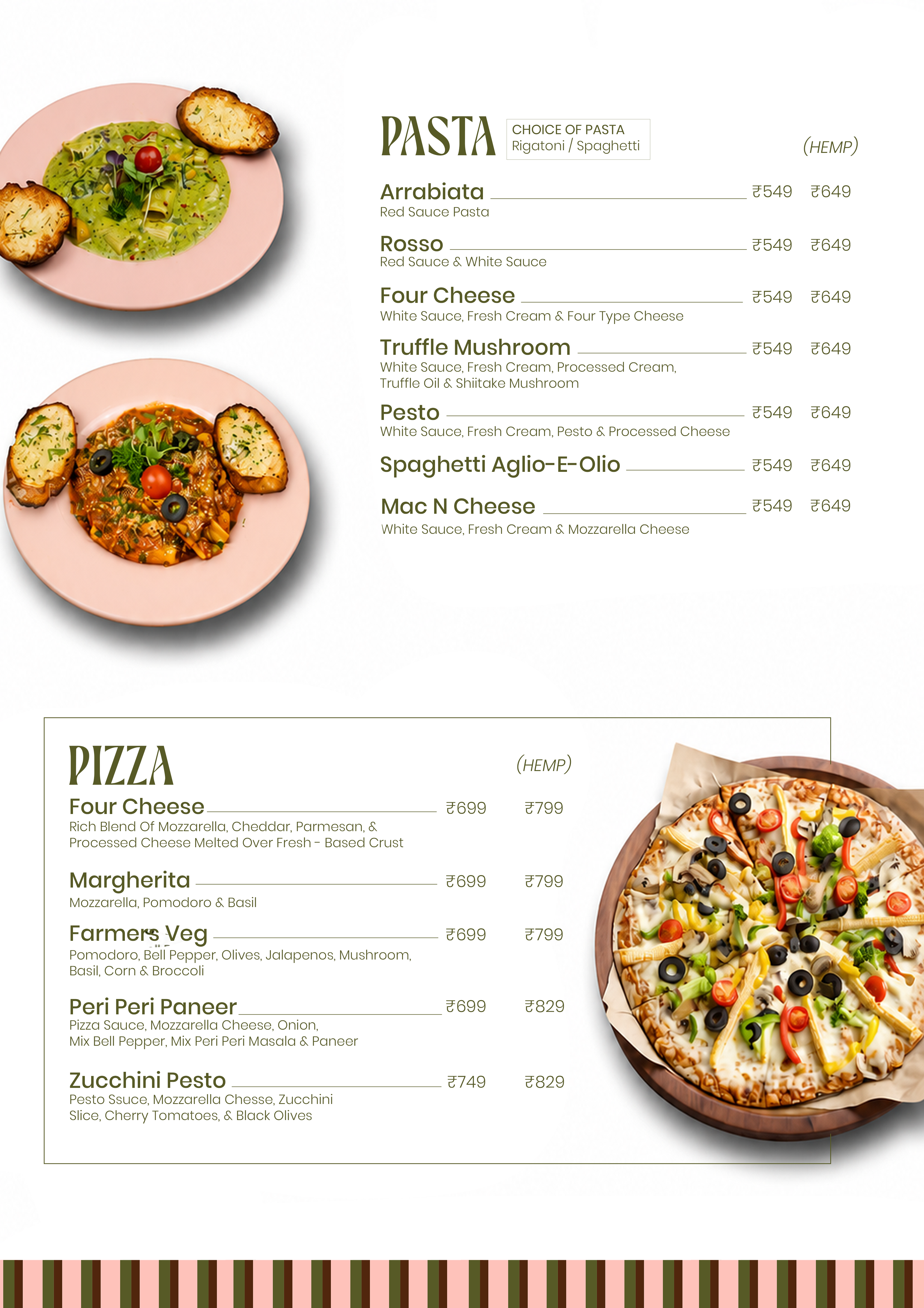 Cafe Food Menu Page 6